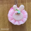 Plush coin purse patch accessories wallet, rabbit wallet, cartoon wallet, 8cm fluffy coin purse, children's bag Item Picture
